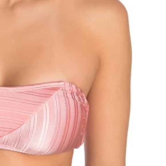 The Bikini Lab NWT Women's S Luster Bikini Top - Picture 3 of 10